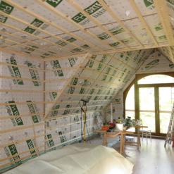 Isolatie luchtdichtheid cellulose